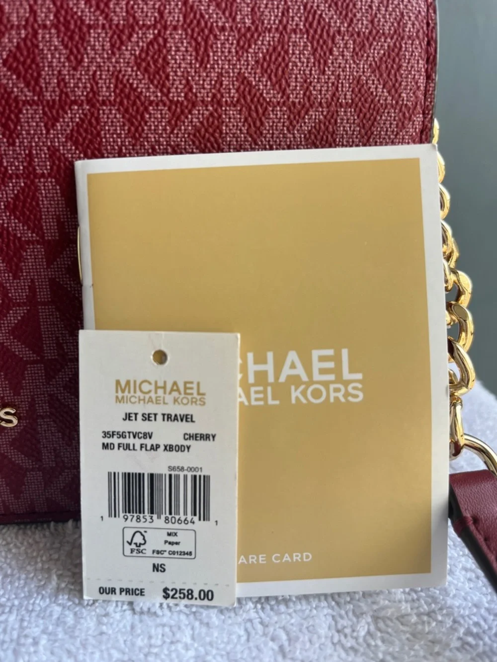 Michael Kors Jet Set Travel Medium Logo Pochette - Picture 3 of 6